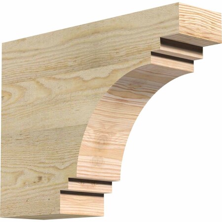 Ekena Millwork Pescadero Rough Sawn Rafter Tail, Douglas Fir, 4"W x 12"H x 16"L RFT04X12X16PEC00RDF